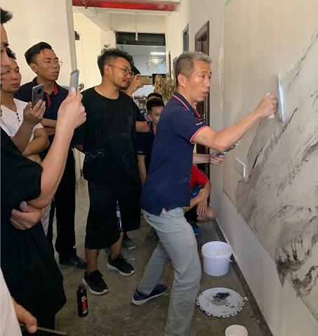 卡百利藝術涂料“貴州區域施工工藝培訓”遵義舉行
