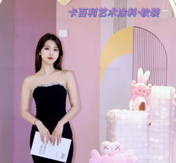 達人探店丨帥哥美女云集的拍照打卡點，居然是一家藝術涂料軟裝館！